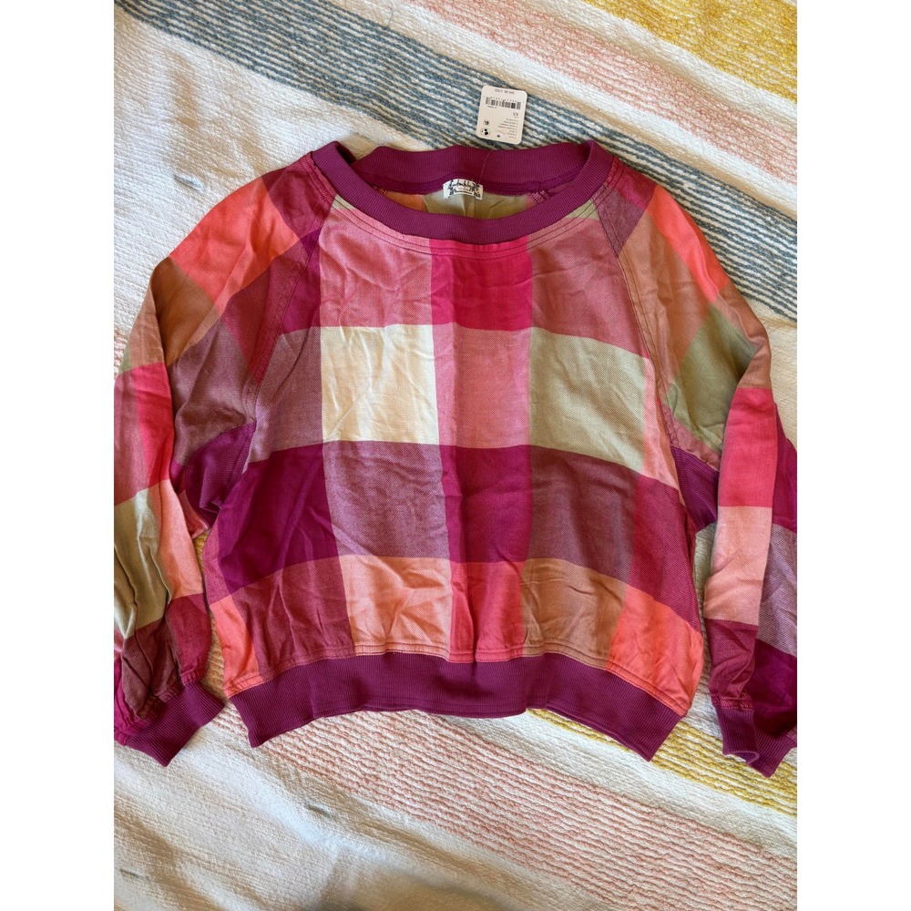 Free People Intimately Plaid Shirt Size XS‎